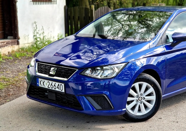 Seat Ibiza cena 42500 przebieg: 21000, rok produkcji 2018 z Kraków małe 667